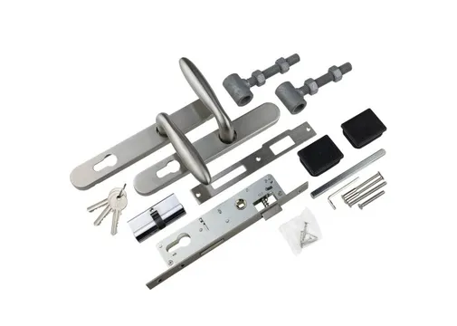 Poortframe set verzinkt voor blokhutprofiel 985x1900mm