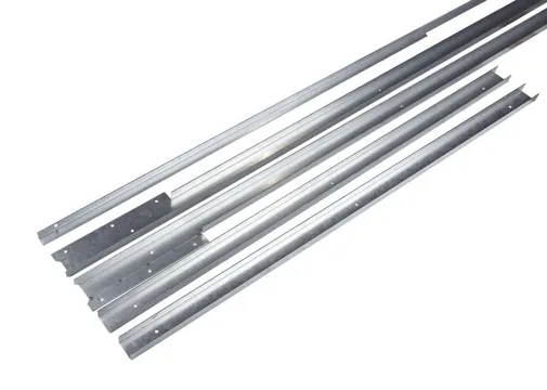 Poortframe set verzinkt voor blokhutprofiel 985x1900mm