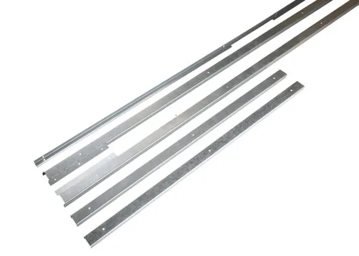 Poortframe set verzinkt voor blokhutprofiel 985x1900mm