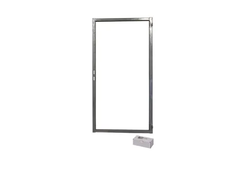 Poortframe set verzinkt voor blokhutprofiel 985x1900mm