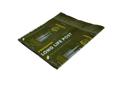 Postsaver paalbeschermer bitumen krimpmantel 3 voor palen tot 75x75mm