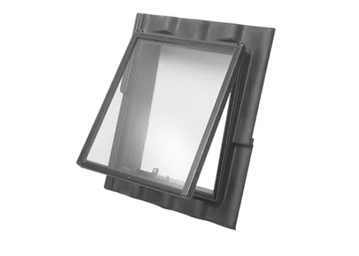 Dakraam 425x525mm (dagmaat) Purilan sneldek 4-pans SND 31 ISO zwart 