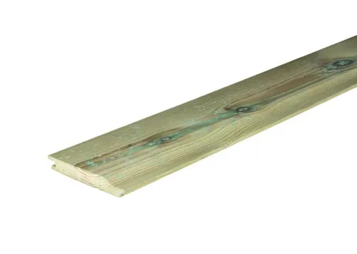Rabatdeel Overhangend 17x140mm geïmpregneerd