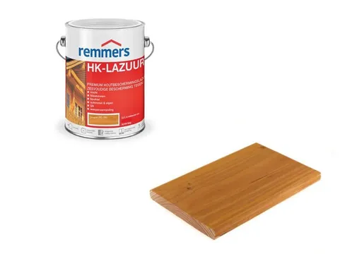 Buiten beits en impregneer Remmers HK Lazuur Douglas hout