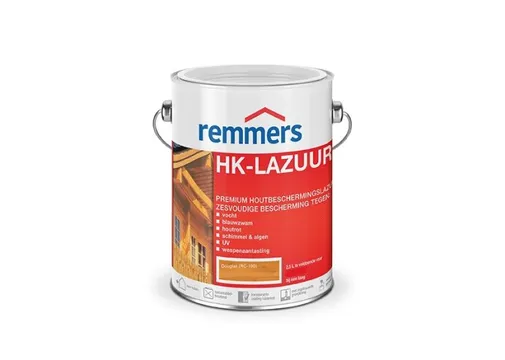 Buiten beits en impregneer Remmers HK Lazuur Douglas hout