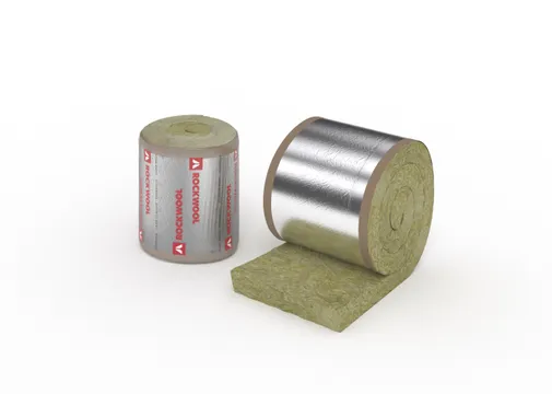 Spijkerflensdeken Rockwool 123/Rockroof Sidefix isolatiewaarde 2,00m2K/W 80mm 1 rol 