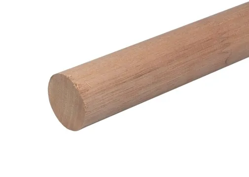 Ronde stok Meranti 45mm geschaafd per 5 stuks