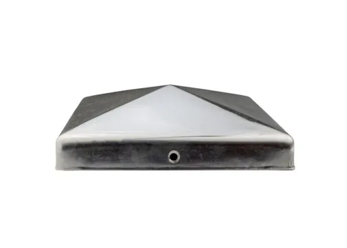 Paalkap piramide 151x151mm RVS
