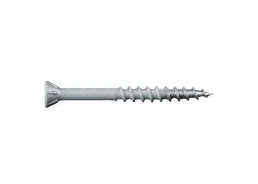 Schroef RVS 5x50mm Torx (SUS410) wit Ral 9010 gepoedercoat