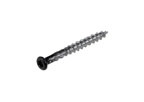 Schroef RVS 4,5x40mm Torx (SUS410) zwart RAL 9011 gepoedercoat