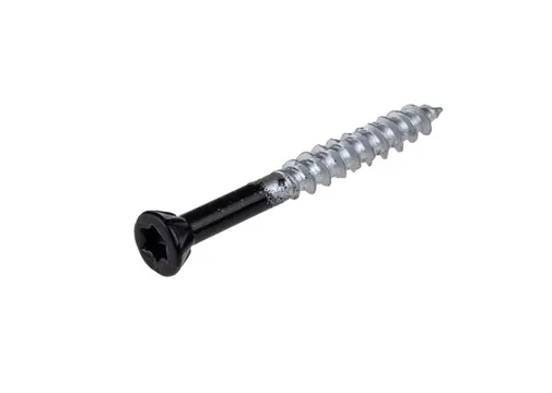 Schroef RVS 5x50mm Torx (SUS410) zwart RAL 9011 gepoedercoat