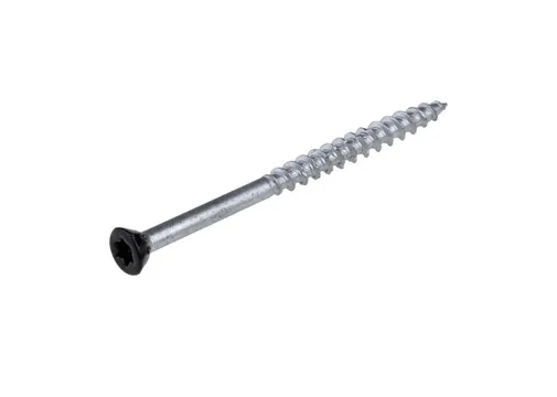 Schroef RVS 5x70mm Torx (SUS410) zwart RAL 9011 gepoedercoat