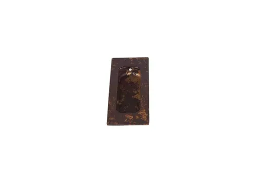 Schuifdeurkom 120x40mm roest look
