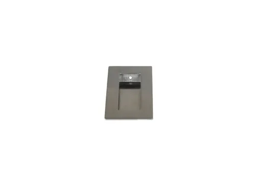 Schuifdeurkom 120x40mm RVS