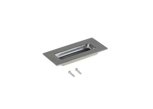 Schuifdeurkom 120x40mm RVS