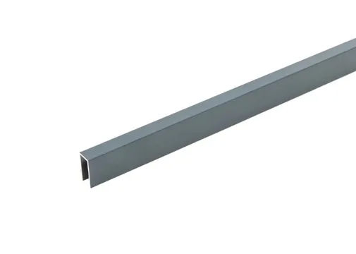 Sierstrip XL 2500mm voor glazen schuifwand antraciet