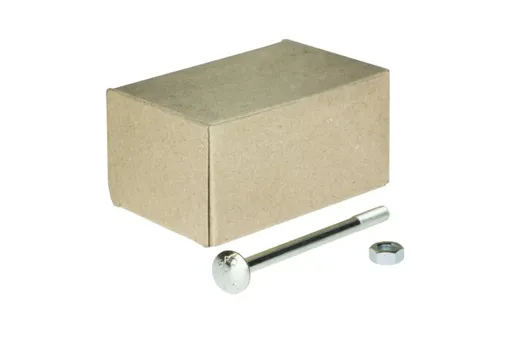 Slotbout met moer verzinkt M8x120mm