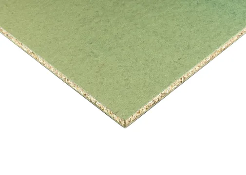 Spaanplaat V313 vochtwerend P5 18mm rechte kant ongeschuurd