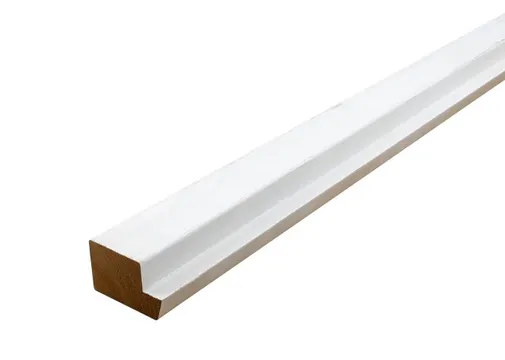 Stijl en bovendorpel Meranti Raamhout voor enkelglas (model RHB) 40x67mm 2x gegrond 