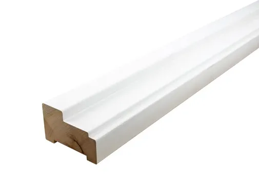 Stijl Meranti kozijnhout (model A) 66x110mm 2x gegrond 