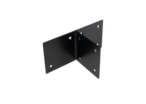 T-Hoek verbinding verzinkt 85x173mm voor palen 85-110mm zwart 