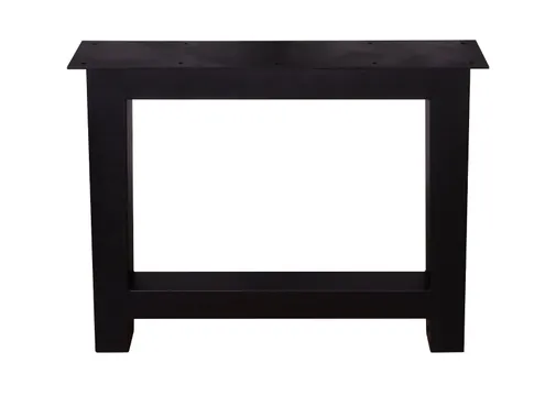 Tafelpoot model a zwart metaal 870x730x150mm