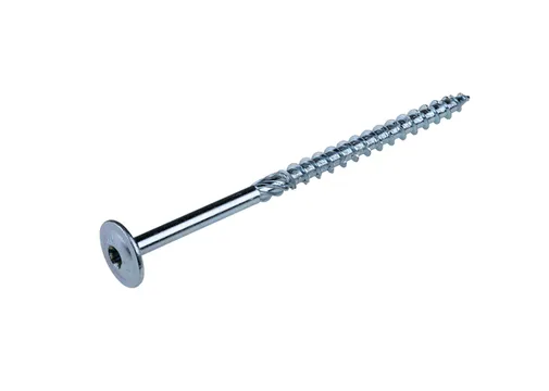 Tellerkopschroef verzinkt 8x140mm Torx T40