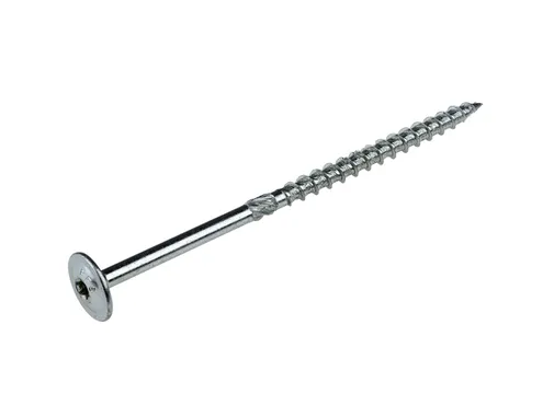 Tellerkopschroef verzinkt 8x160mm Torx T40