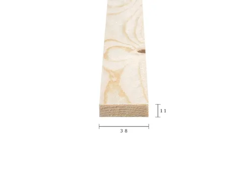 Tengel Vuren 11x38mm bezaagd per 16 stuks verpakt