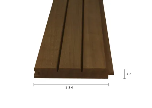 Thermo Ayous triple blokprofiel 20x140mm (130mm werkend) Vario 