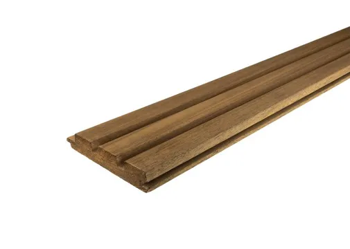 Triple Rhombus Ayous 24x140mm (werkend 24x132mm) thermisch gemodificeerd per 3 stuks