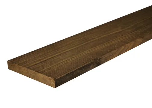 Thermo Fraké plank 20x140mm geschaafd