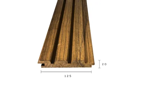 Thermo Fraké triple blokprofiel 20x140mm (werkend 125mm) Vario