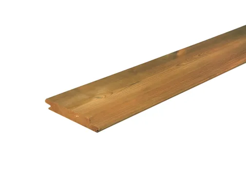 Thermo Grenen enkel blokprofiel 20x140mm (125mm werkend) Vario