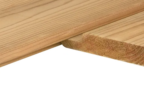 Thermisch Grenen channelsiding 18x142mm (werkend 17x130mm)
