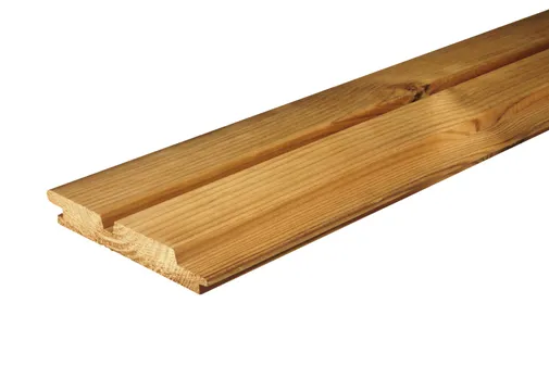 Thermo Grenen dubbel blokprofiel 20x140mm (125mm werkend) Vario