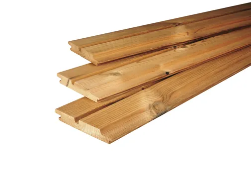 Thermo Grenen dubbel blokprofiel 20x140mm (125mm werkend) Vario