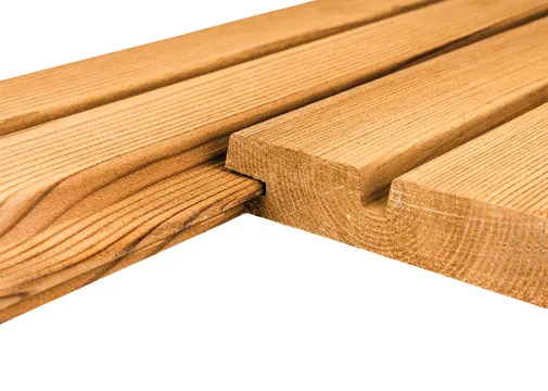 Thermo Grenen dubbel blokprofiel 26x142mm (126mm werkend)
