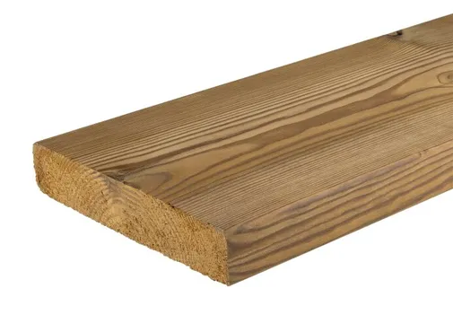 Plank thermisch gemodificeerd Grenen 25x140mm 