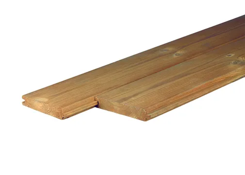 Thermo Grenen vellingdeel 20x140mm (130mm werkend) mes en groef