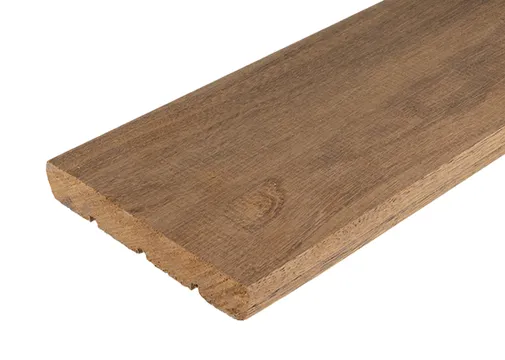 Vlonderplank thermisch gemodificeerd Movingui 20x140mm (zonder ribbels)