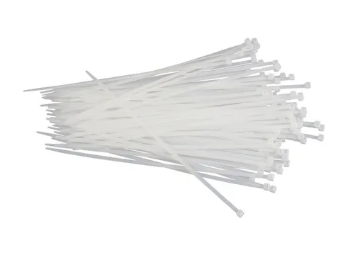 Tie wraps kabelbinders 3,6x292mm rond 85mm wit