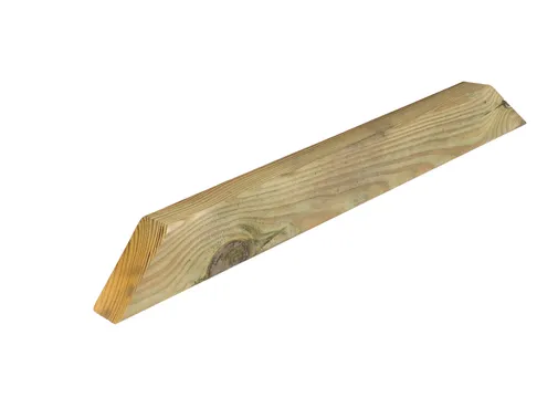Tuinhout Schoor 45x70mm recht geschaafd 60cm (langste lengte)