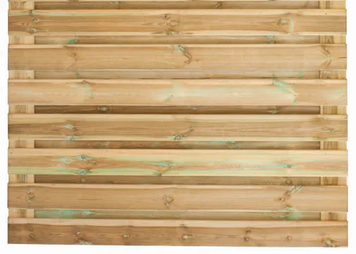 Tuinscherm Brussel 180x180cm geïmpr Grenen 19-planks