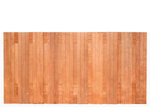 Tuinscherm Dalian 180x90cm geschaafd Keruing 19-planks