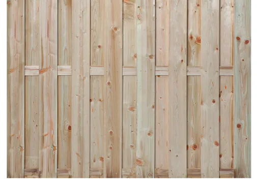 Tuinscherm Dublin 180x180cm geïmpr Grenen 15-planks