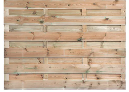 Tuinscherm Edmonton 180x180cm geïmpr Grenen 15-planks