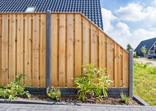 Tuinscherm Elche - 180x180/90cm geïmpregneerd Grenen 19-planks