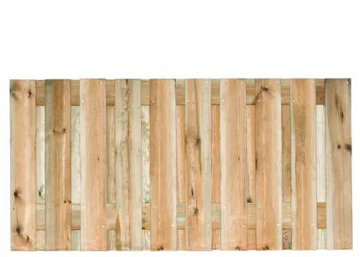 Tuinscherm Elche 180x90cm geïmpr Grenen 19-planks