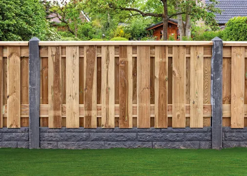 Tuinscherm Elche 180x90cm geïmpr Grenen 19-planks
